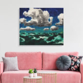 Summer Clouds | Emil Nolde | Canvas Afdruk (Insitu (Woonkamer))