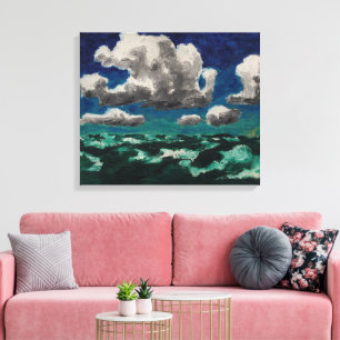Summer Clouds   Emil Nolde   Canvas Afdruk