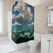 Summer Clouds | Emil Nolde | Douchegordijn (In situ)