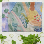 Summer Coast & Flowers Tea Towel Theedoek (Gevouwen)