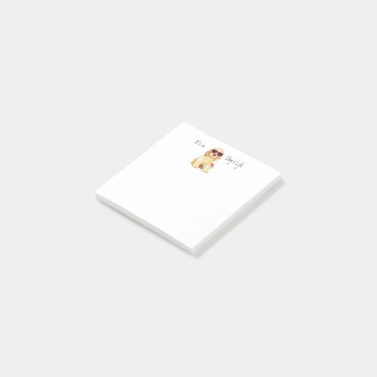 Summer Cocker Spaniel Post-it® Notes (Schuin)