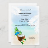 Summer Cocktail Kaart (Voorkant / Achterkant)