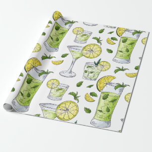 Summer Cocktails Cadeaupapier