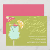 SUMMER COCKTAILS | PARTIJONDERZOEK KAART (Voorkant / Achterkant)