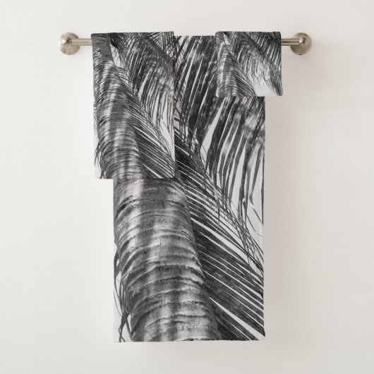 Summer Coconut Chill Palm 2 Bad Handdoek (Insitu)