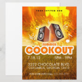 SUMMER COOKOUT FLYER KAART (Voorkant / Achterkant)
