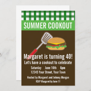 Summer Cookout Kaart