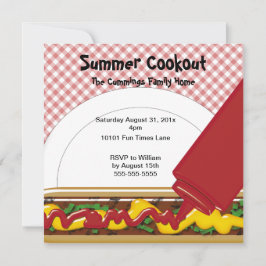 Summer Cookout Uitnodiging