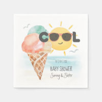 Summer Cool | Tropische Beach Ijs Baby Shower