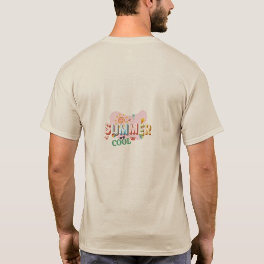 Summer Cool Vibes T-shirt (Achterkant)