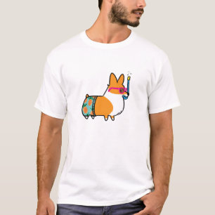 Summer Corgi Pineapple Shorts Shirt