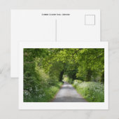 Summer Country Road: Cheshire Briefkaart (Voorkant / Achterkant)