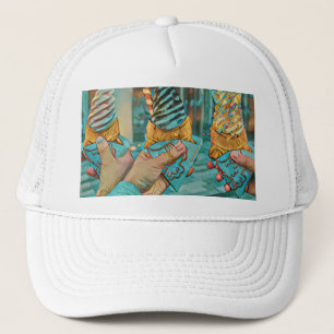 Summer Cream lovers Trucker Pet