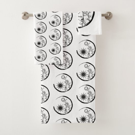 Summer Crest Bad Handdoek (Insitu)