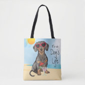 Summer Dachshund Draagtas (Voorkant)