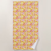 Summer Daisies Beach Towel Strandlaken (Voorkant)