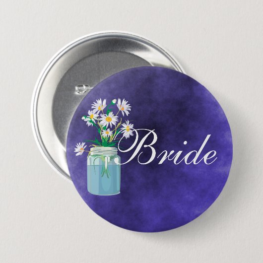 Summer Daisies Button (Voorkant /achterkant)