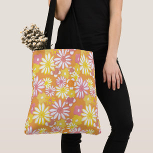Summer Daisies Canvas tas
