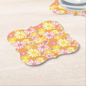 Summer Daisies Onderzetters (Gekanteld)