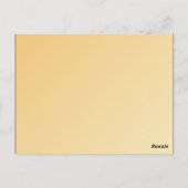 Summer Daisies Table Card Briefkaart (Achterkant)