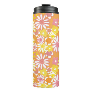 Summer Daisies Thermal Tumbler Thermosbeker