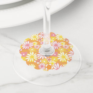 Summer Daisies Wine Labels