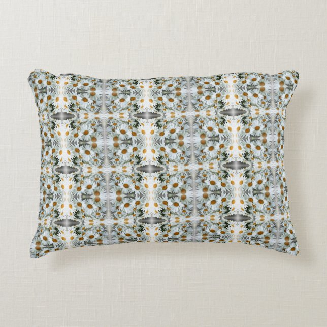 Summer Daisy Accent Pillow Accent Kussen (Voorkant)