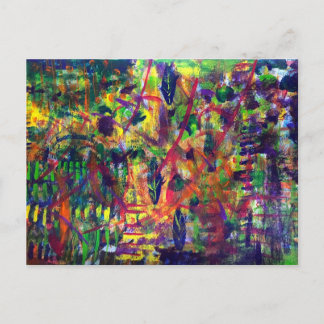 "Summer Dance" Acryllic Art Briefkaart