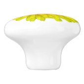 Summer Dandelion Keramische Knop (Zijkant)