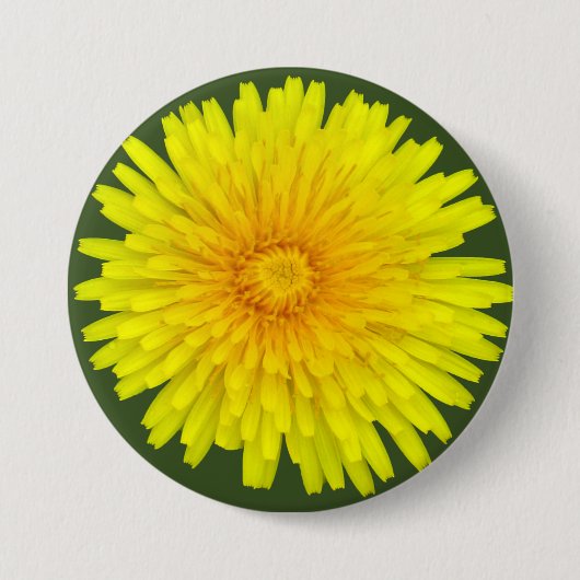 Summer Dandelion Round Button (Voorkant)