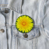 Summer Dandelion Round Button (In situ)