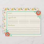 Summer Dayz Recipe Kaarten (Voorkant / Achterkant)