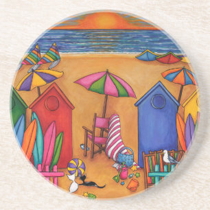 Summer Delight van Lisa Lorenz Zandsteen Onderzetter