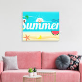 Summer Delights Canvas Afdruk (Insitu (Woonkamer))
