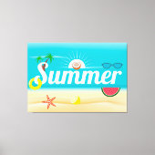 Summer Delights Canvas Afdruk (Voorkant)