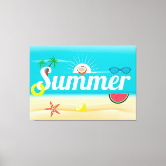 Summer Delights Canvas Afdruk