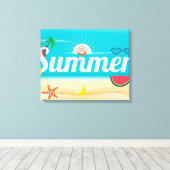 Summer Delights Canvas Afdruk (Insitu (Houten vloer))