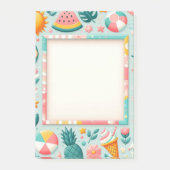 Summer Design Post-it® notes, 4" x 6" Notes (Voorkant)