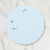 Summer Dogs Swimming pool Bedankjes Labels (Achterkant)