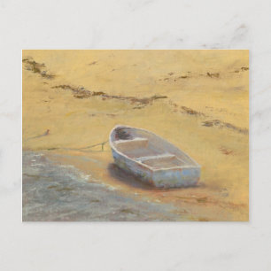 Summer Dory - Boat op de kust Briefkaart
