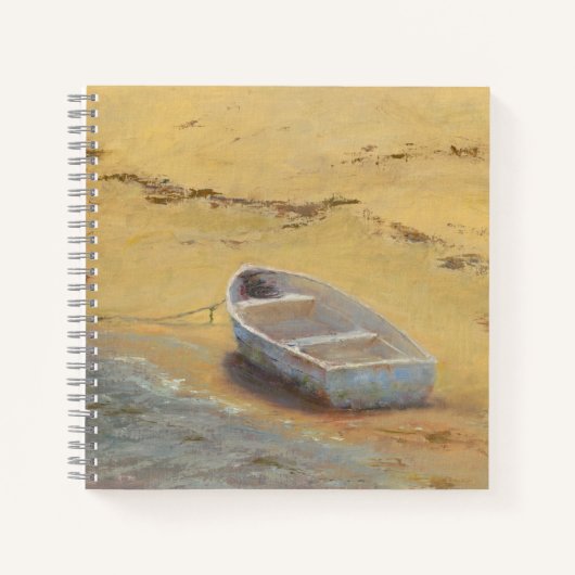 Summer Dory - Boat op de kust Notitieboek (Voorkant)