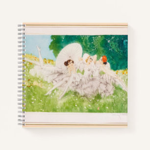 Summer Dreams (1934) van Louis Icart Notitieboek
