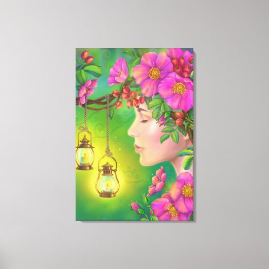 Summer Dreams Stretted Canvas Print (Voorkant)