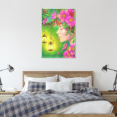 Summer Dreams Stretted Canvas Print (Insitu (Slaapkamer))