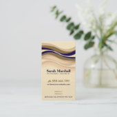 Summer Earth Hills avec Carte de visite de logo (Debout devant)