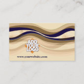 Summer Earth Hills avec Carte de visite de logo (Dos)