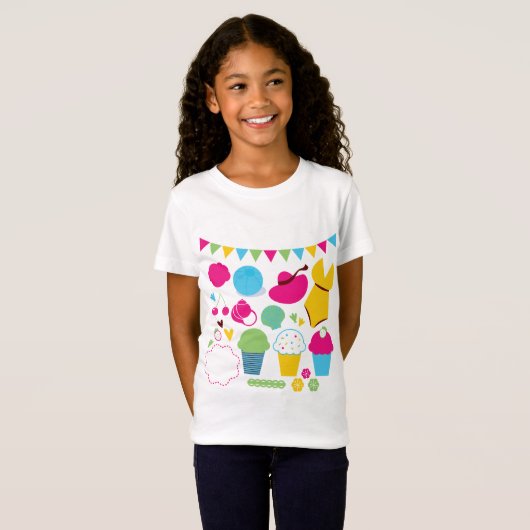 Summer Elements Girls T-Shirt (Voorkant volledig)