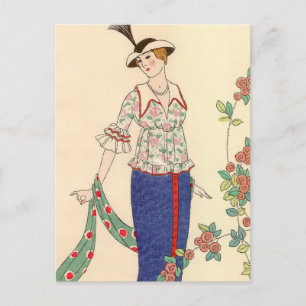 Summer Ensemble George Barbier Briefkaart
