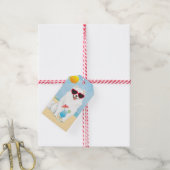 Summer Eskie Cadeaulabel (Met Touw)