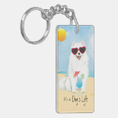 Summer Eskie Sleutelhanger (Voorkant Links)